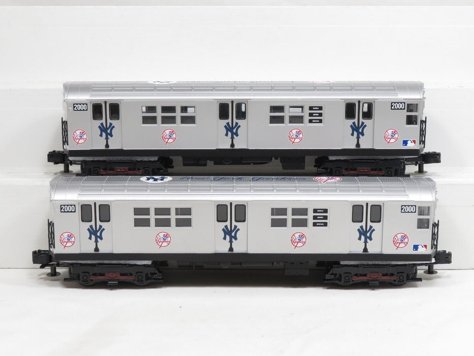 MTH 30-2417-3 MLB New York Yankees R-17 Subway Set LN