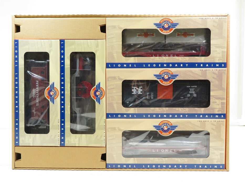 Lionel 6-21763 New Haven Postwar Celebration Series Freight Car Set NIB