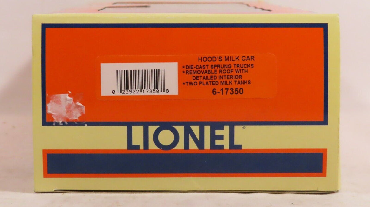 Lionel 6-17350 Hood's Milk Car LN