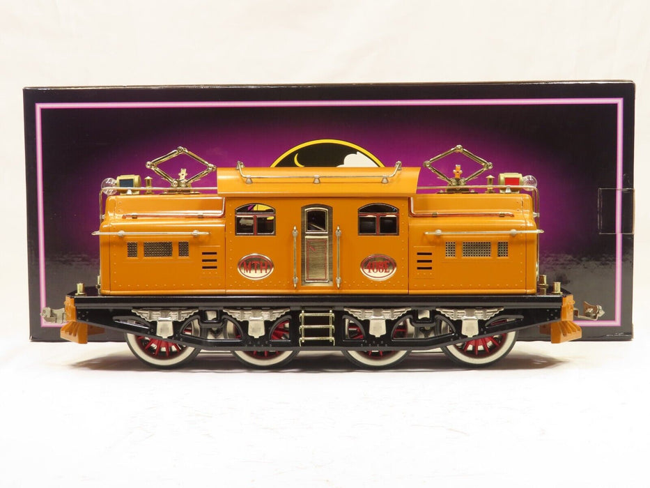 MTH 10-1225-1 Tinplate Traditions Lionel #408E Tinplate Electric Mustard LN