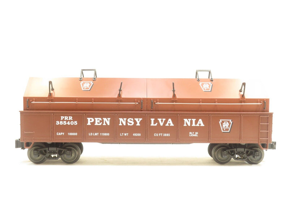 Lionel 6-17406 Pennsylvania Gondola W/Coil Covers LN