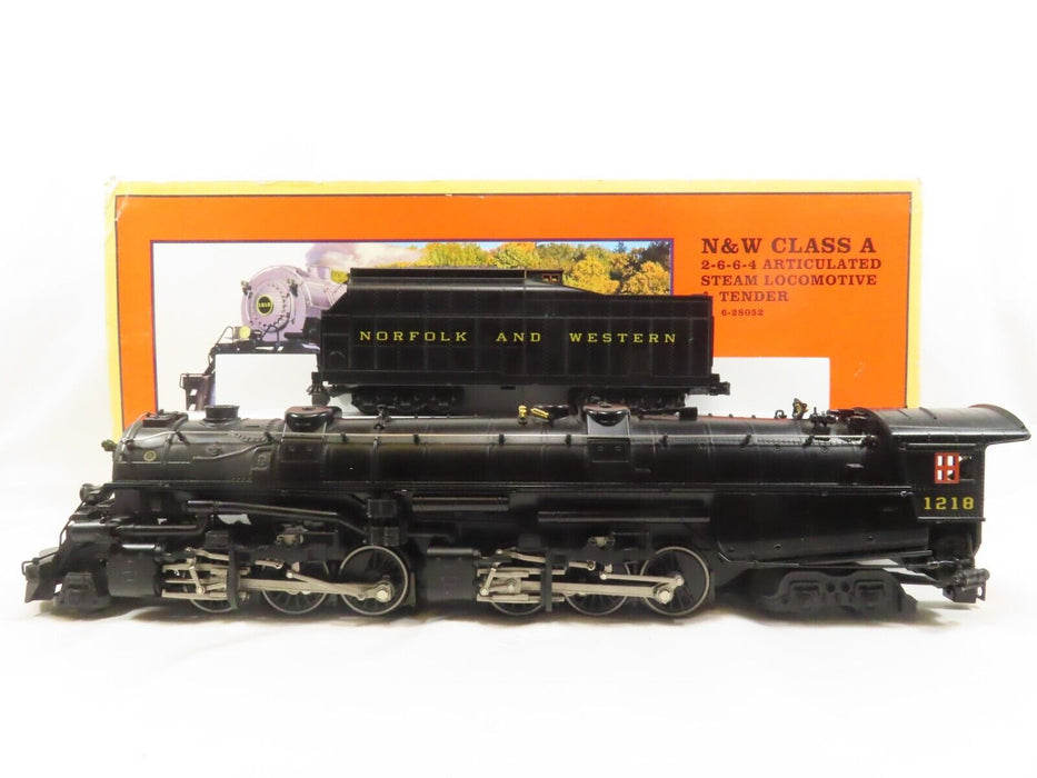 Lionel 6-28052 N&W Class A 2-6-6-4 Steam Loco w/TMCC Railsounds LN