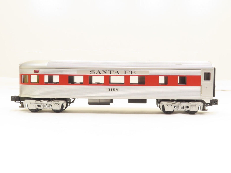 MTH RK-6013 Santa Fe Streamlined Observation Car LN