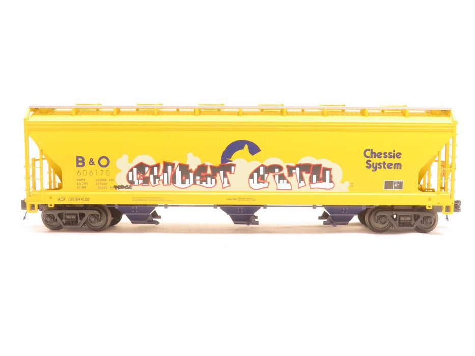 MTH 20-97697 Chessie #606170 3 Bay Centerflow Hopper Car LN