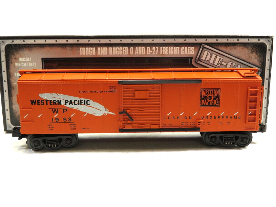 MTH 30-8402 Western Pacific Die Cast Boxcar LN