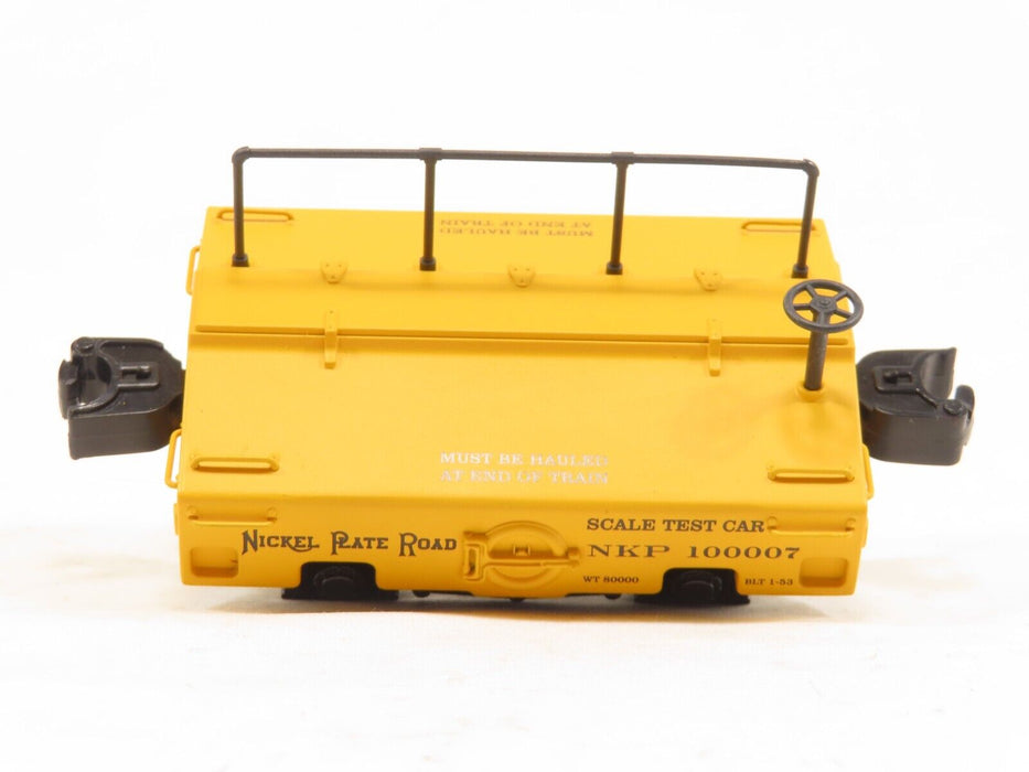 MTH 20-98252 Nickel Plate Road Die-Cast Test Car #100007 LN