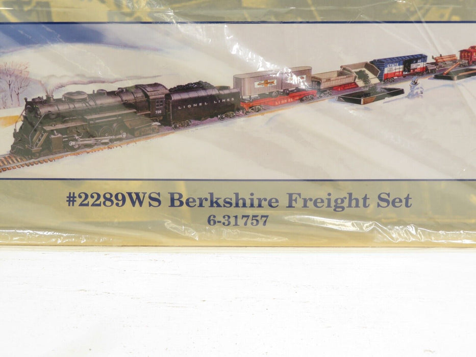 Lionel 6-31757 #2289WS Berkshire Freight Set w/TMCC Railsounds NIB