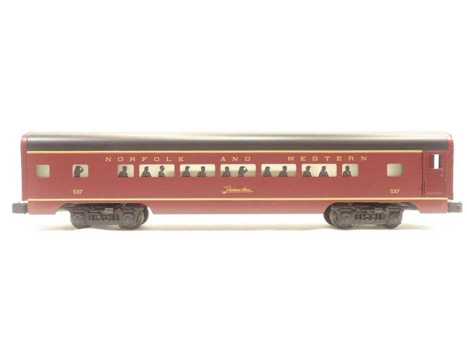 Lionel 6-19143 Norfolk & Western Aluminum Passenger Car LN