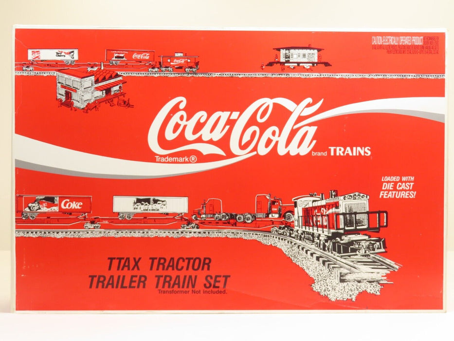 K-Line Coca Cola TTax Tractor Trailer Train Set LN 6725