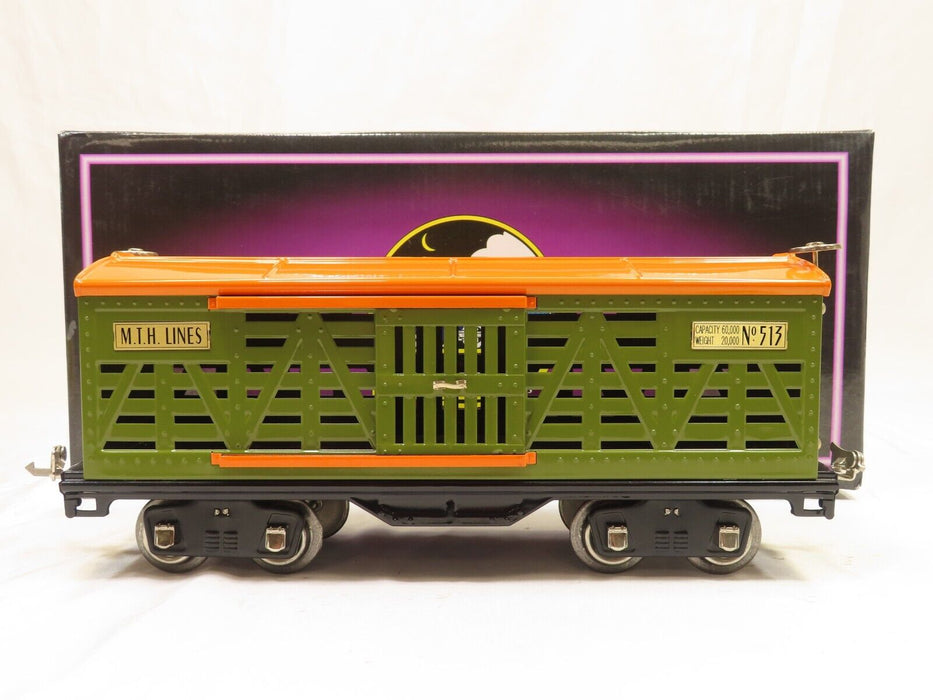 MTH 10-1087 Tinplate Traditions Lionel #513 Cattle Car LN