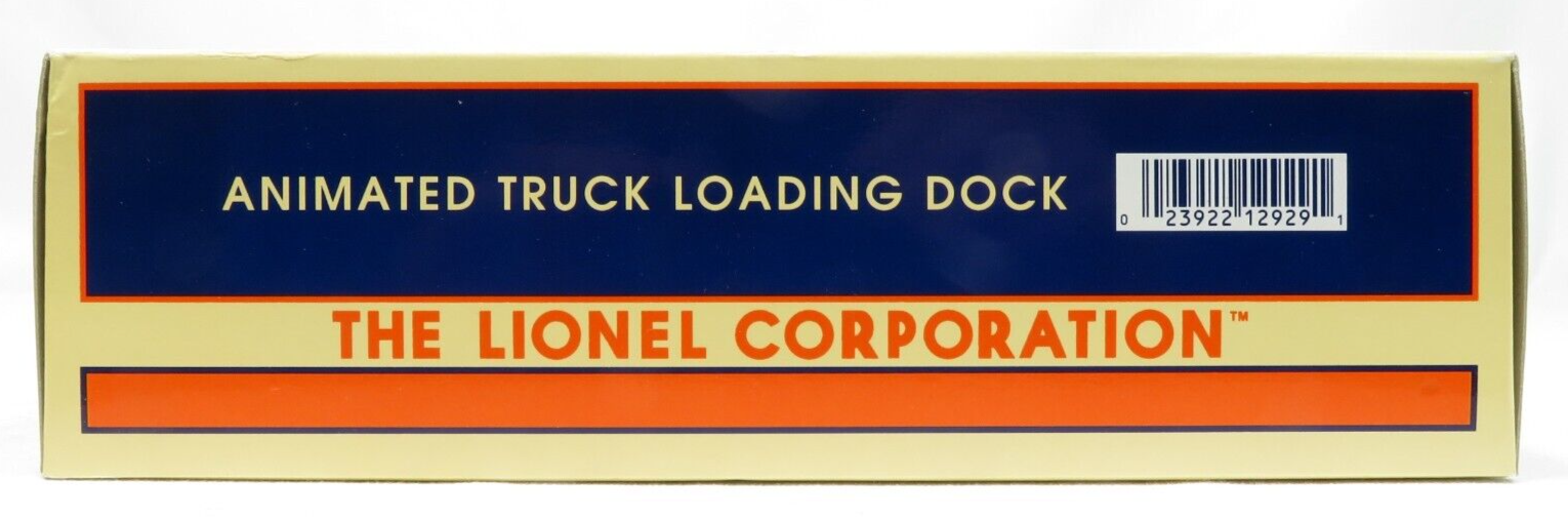 Lionel 6-12929 Animated Truck Loading Dock LN