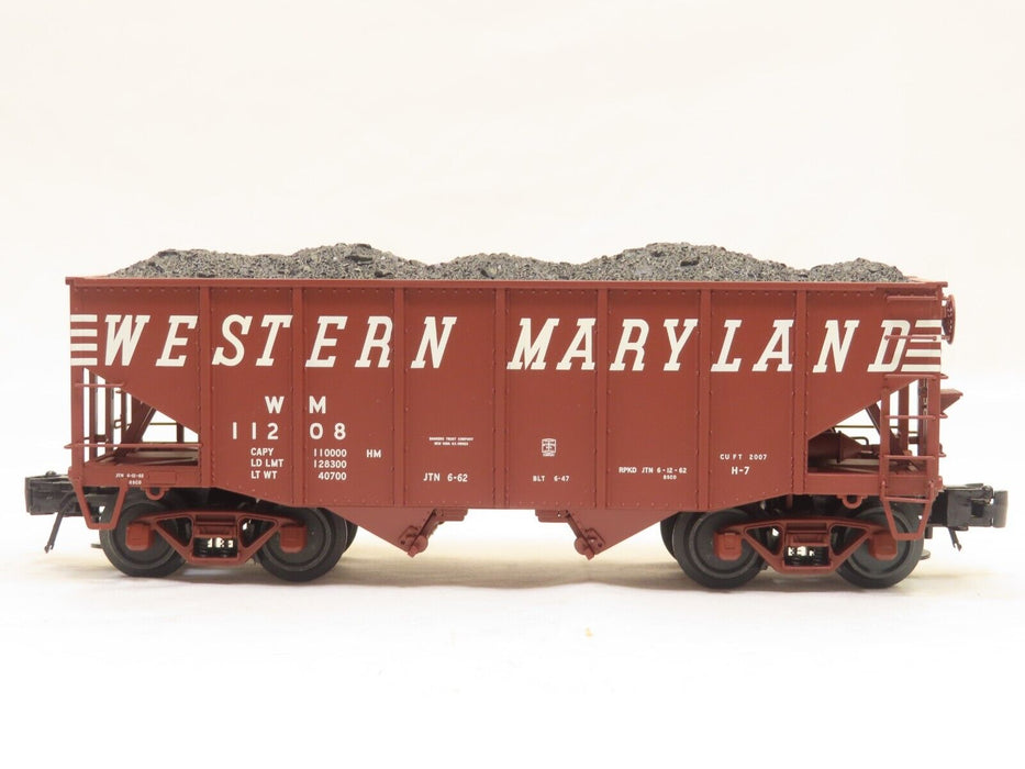 Atlas 6757-12 Western Maryland 55 Ton Fishbelly Hopper #11208 NIB