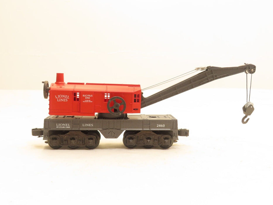 Lionel 6-19837 Bucyrus Erie Six Wheel Crane Car LN