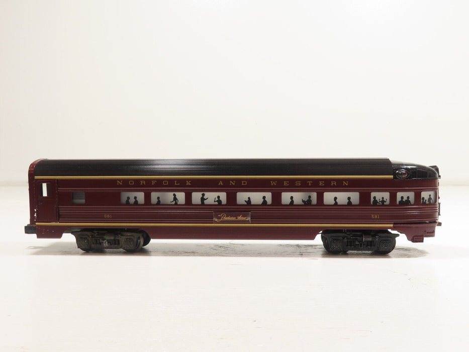 Lionel 6-9566 O Gauge Norfolk & Western Observation Car NIB