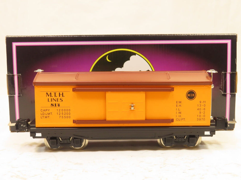 MTH 10-3003 Tinplate Traditions Lionel #814 Rubber Stamped Boxcar LN