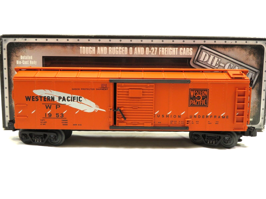 MTH 30-8402 Western Pacific Die Cast Boxcar LN