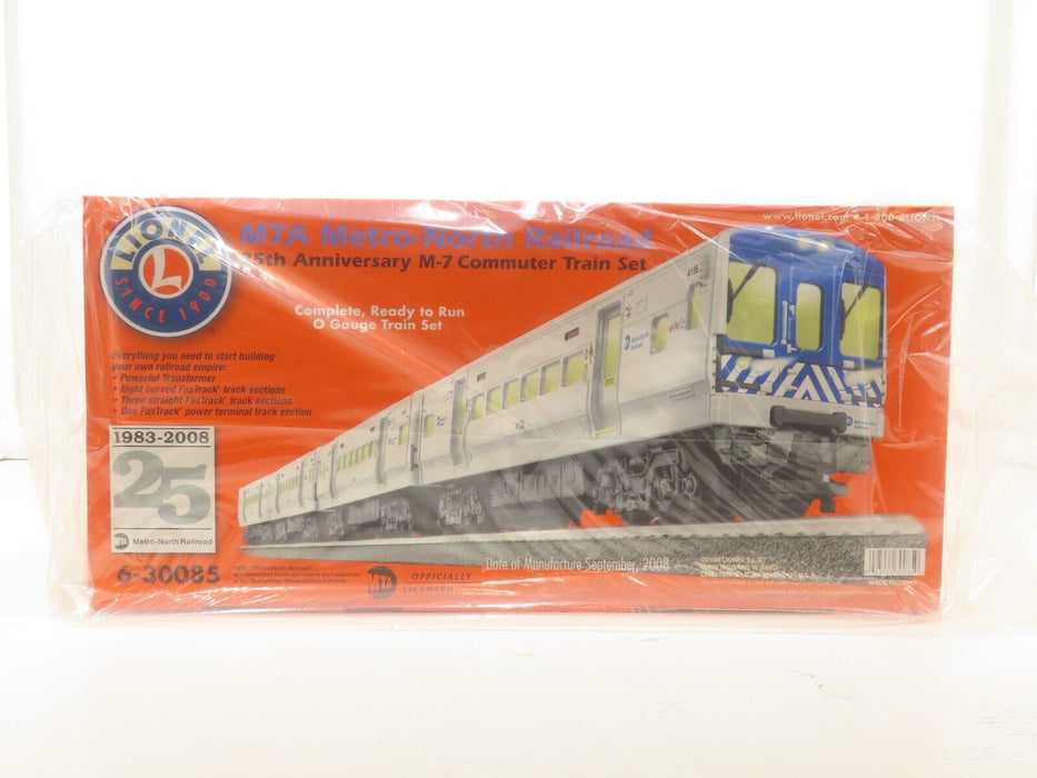 Lionel 6-30085 M-7 Metro North RR Set SEALED NIB