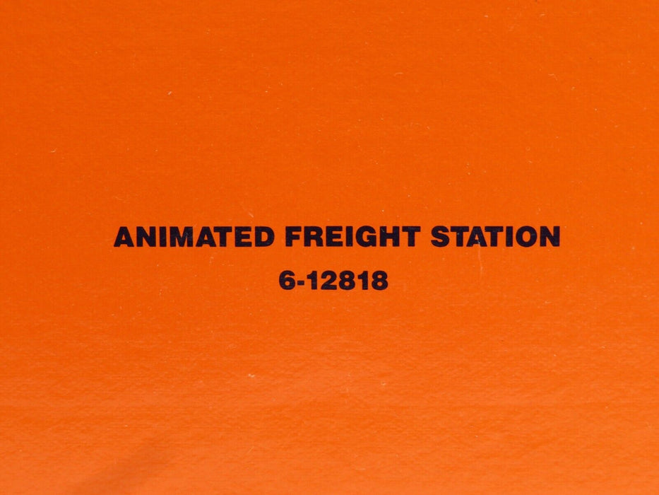 Lionel 6-12818 Animated Freight Station LN