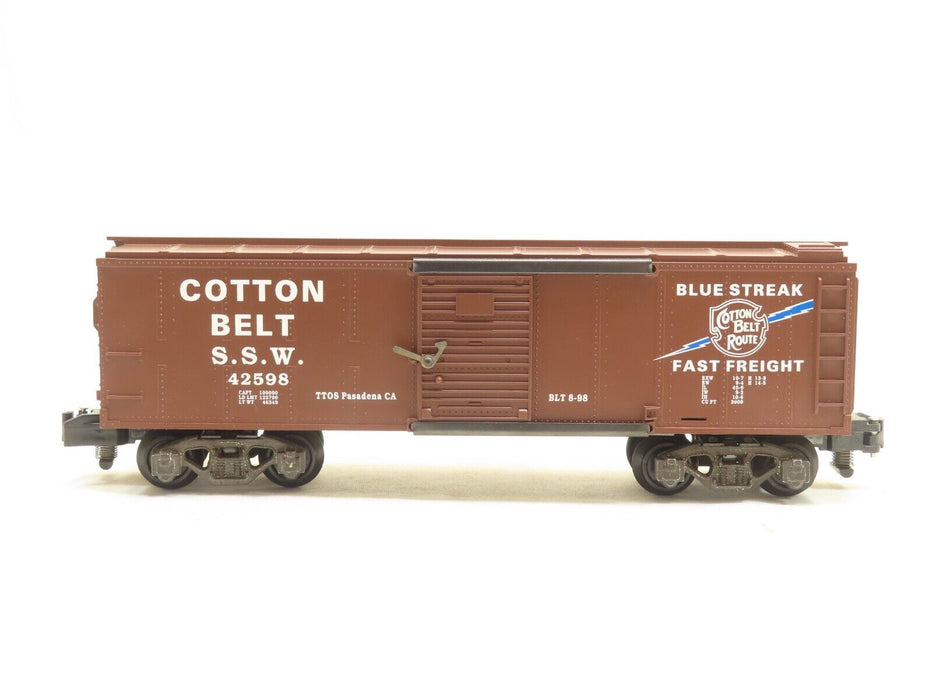 Lionel 6-48209 American Flyer S Gauge Cotton Belt Boxcar NIB