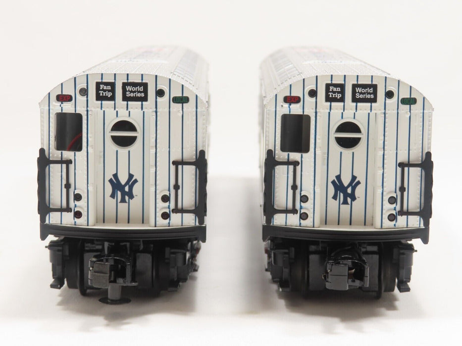 MTH 30-4122-1a MLB-New York Yankees R-17 2-Car Subway - Non Powered & Powered LN