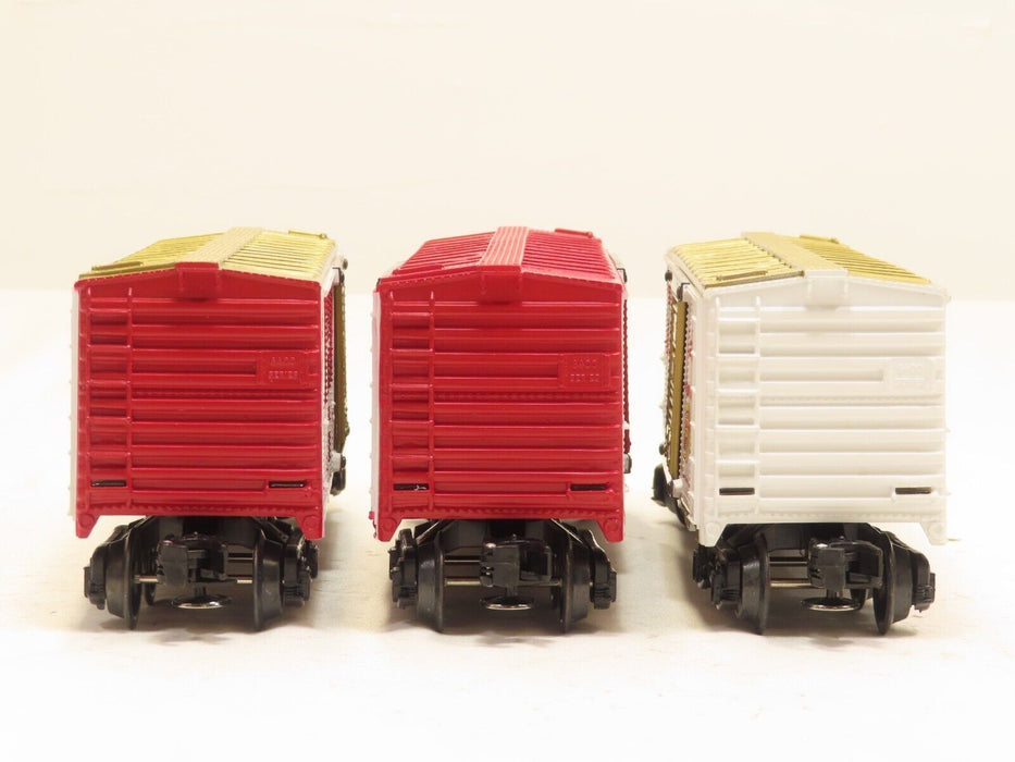 K-Line Lot of 3 Campbell's Boxcars K649201, K649202, K649203 NIB 7078