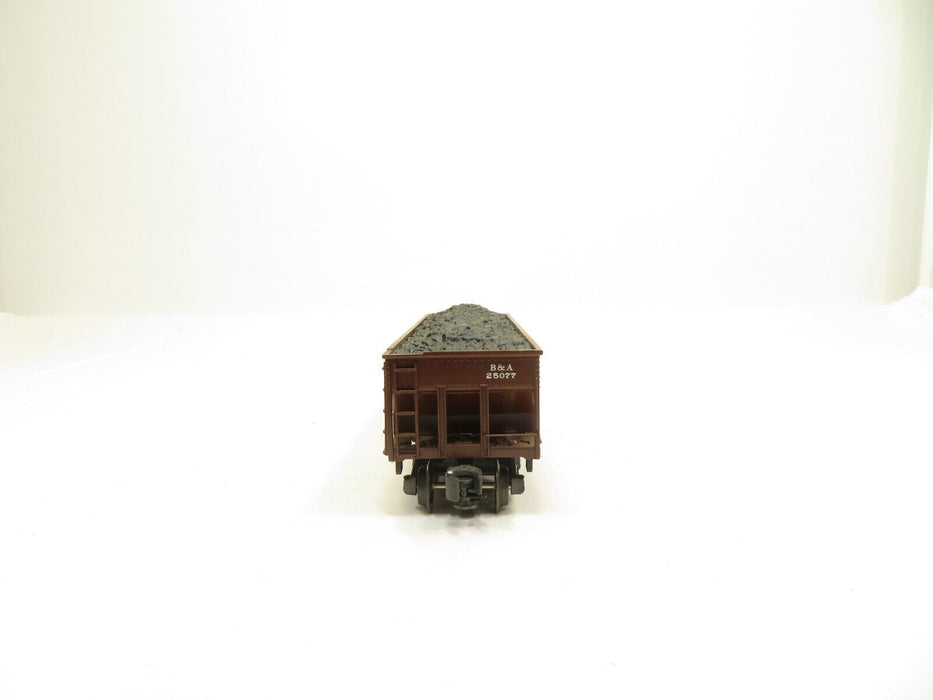 K-Line K623-3181 Boston & Albany Hopper w/Coal Load #25077 LN