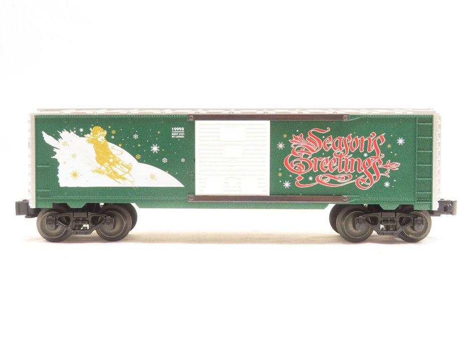 Lionel 6-19998 Box Car Christmas 2001 NIB