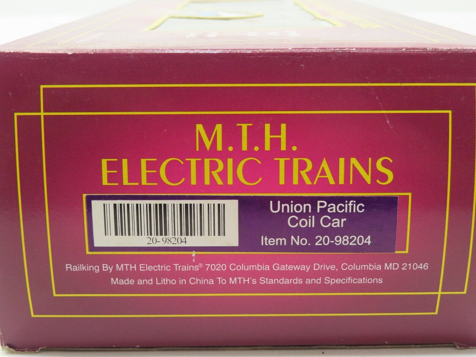 MTH 20-98204 Union Pacific Coil Car LN