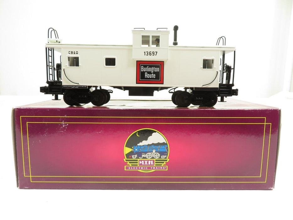 MTH  20-91063 Burlington Extended Vision Caboose LN