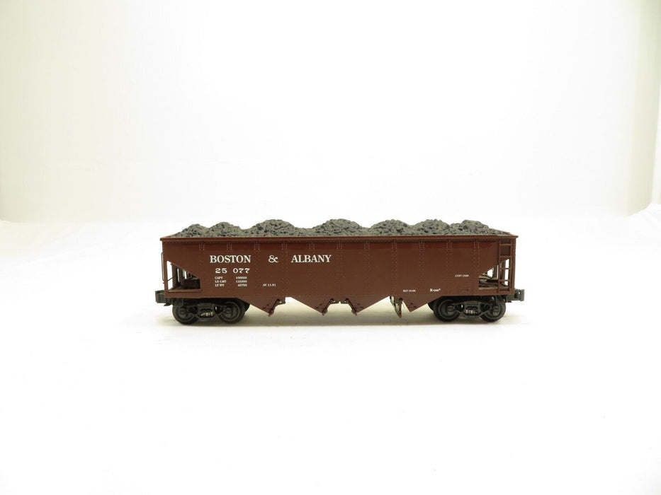 K-Line K623-3181 Boston & Albany Hopper w/Coal Load #25077 LN