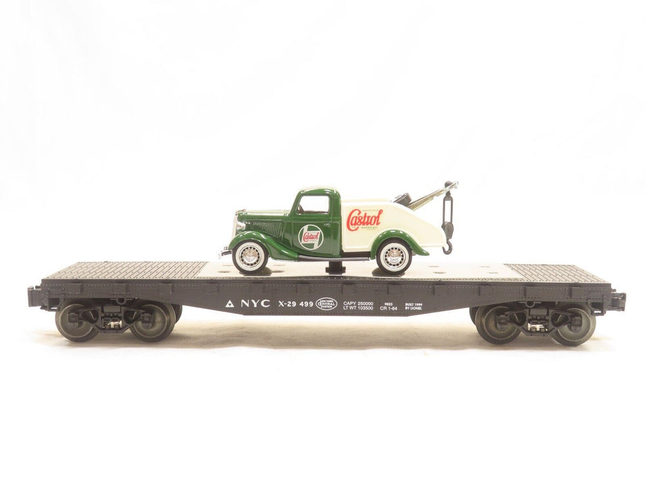 Lionel 6-17538 Flatcar w/ 1936 Ford Tow Truck NIB