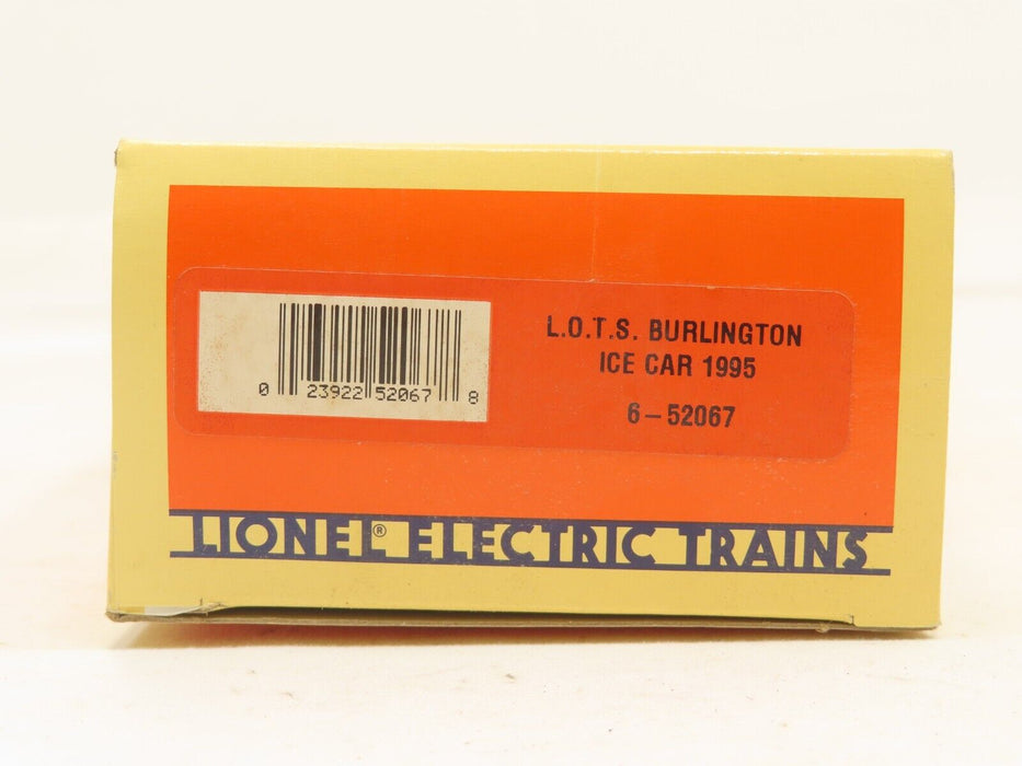 Lionel 6-52067 L.O.T.S. Burlington Ice Car 1995 LN