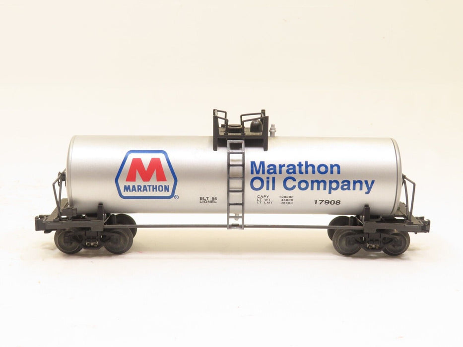 Lionel 6-17908 Marathon Oil Tank Car LN