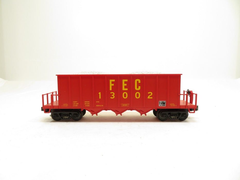 MTH 20-98217 Florida East Coast Rapid Discharge Hopper w/Rock Load LN