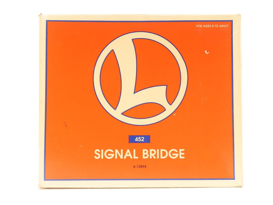 Lionel 6-12894 452 Signal Bridge  LN