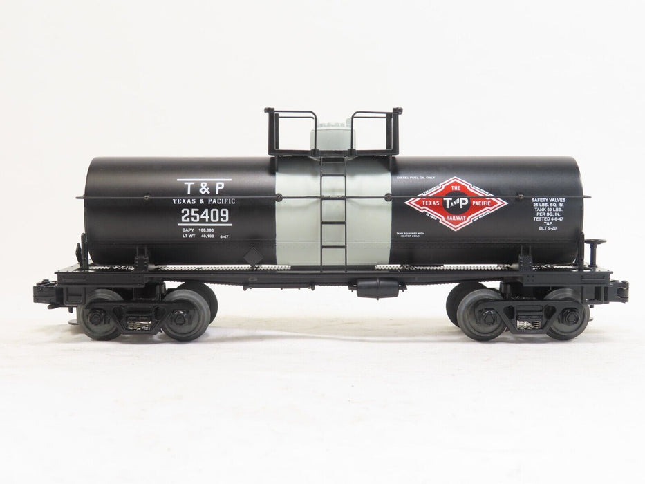 MTH 30-8106 Texas & Pacific Die Cast Tank Car LN