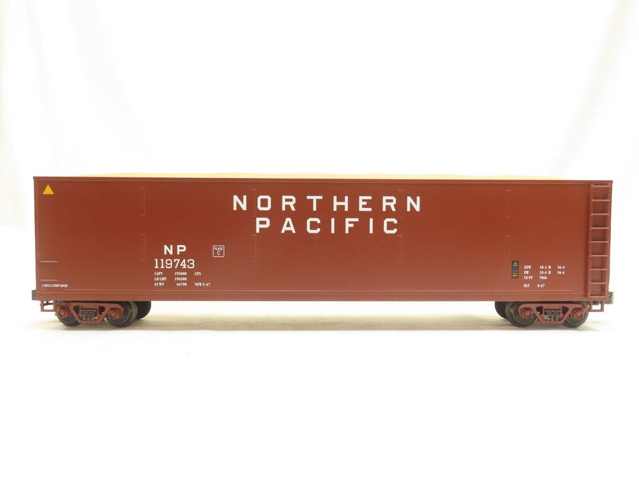 MTH 20-97502 Northern Pacific Wood Chip Hopper NIB