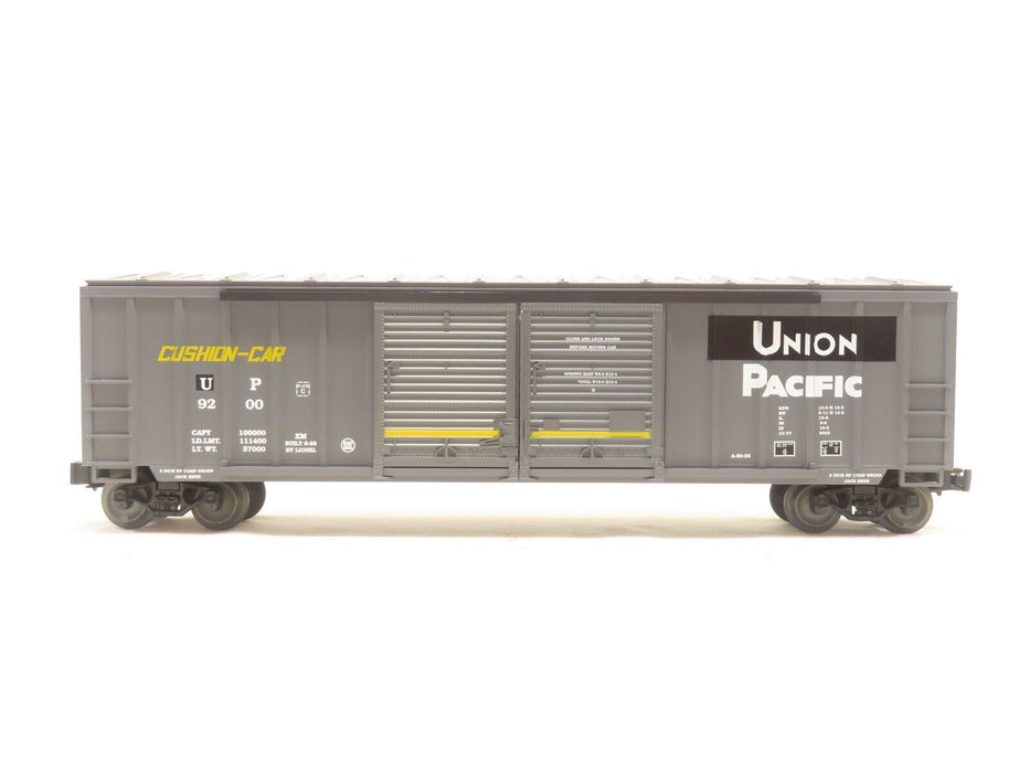 Lionel 6-17232 Southern Pacific / Union Pacific Merger Double Door Boxcar LN