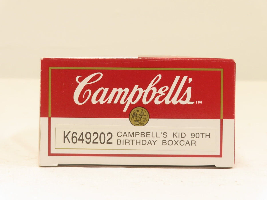 K-Line LNK-Line K649202 Campbell's Kid 90th Birthday Boxcar NIB