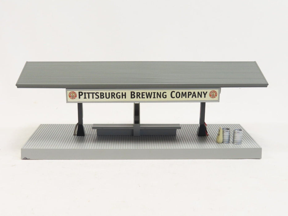 MTH 30-90189 Pittsburgh Brewing Company Operating Freight Platform LN