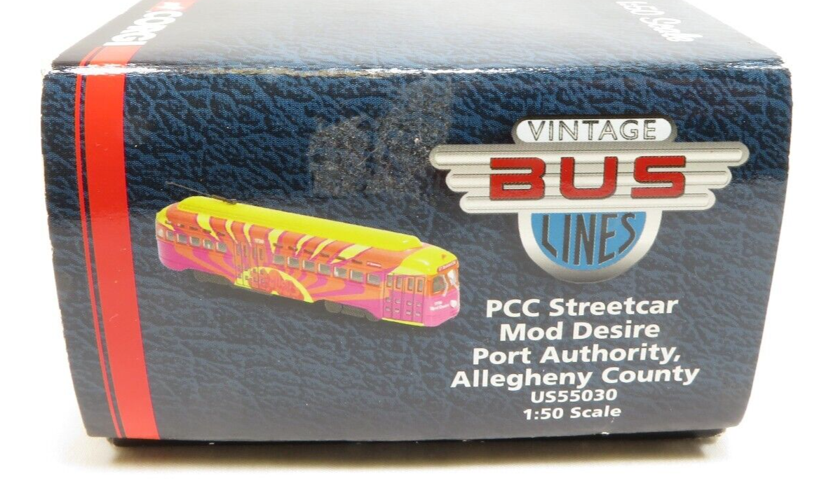 Corgi US55030 PCC Street Car Mod Desire Port Authority Allegheny County NIB