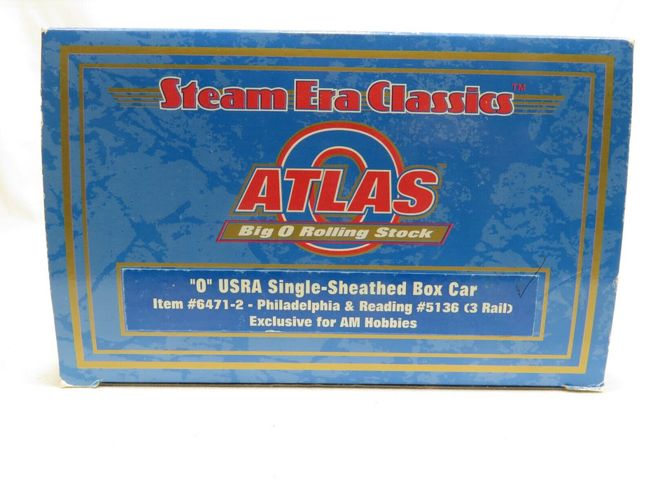 Atlas 6471-2 Philadelphia & Reading Single Sheathed Boxcar AM Hobbies NIB