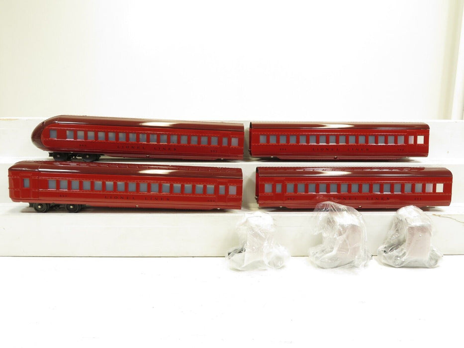 Lionel 6-51201 Lionel Lines Rail Chief Passenger Car Set 4PK LN