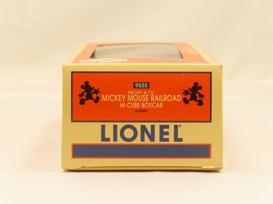 Lionel 6-29205 Mickey Mouse Hi-Cube Boxcar LN