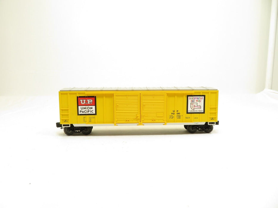 MTH 20-93112 Union Pacific #168103 50' Double Door Plugged Boxcar LN