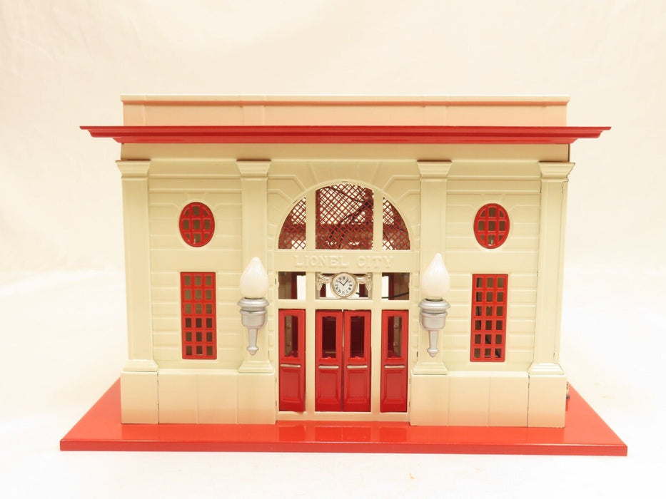 Lionel 6-13800 Tinplate Passenger Station 115 Reproduction Red & Cream LN