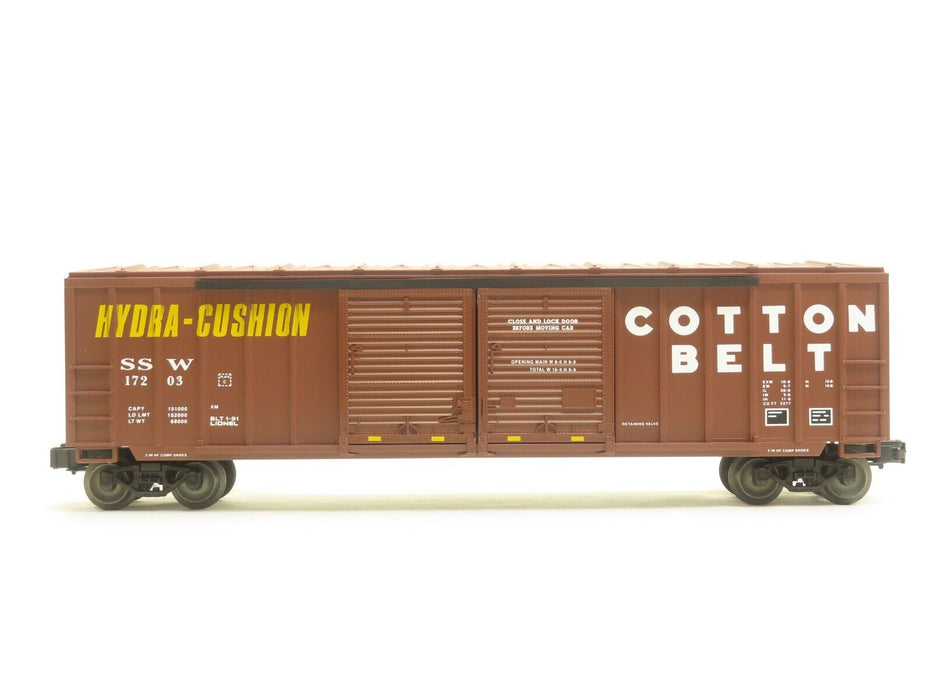 Lionel 6-17203 Cotton Belt Double Door Boxcar LN