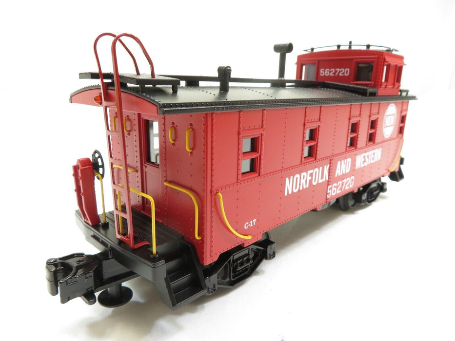 MTH 20-91027 Norfolk & Western Steel Caboose LN