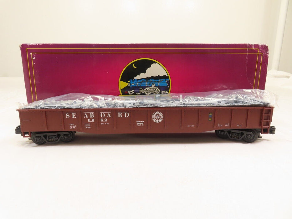 MTH 20-98006 Seaboard Gondola w/Junk Load LN