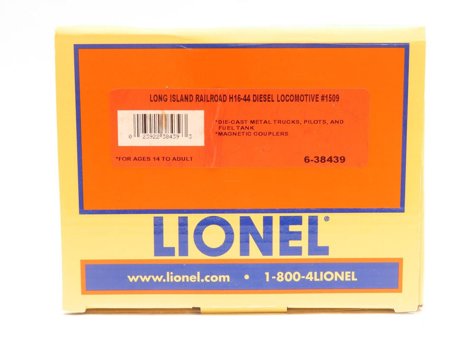 Lionel 6-38439 Long Island H16-44 Diesel Loco Dummy #1509 NIB